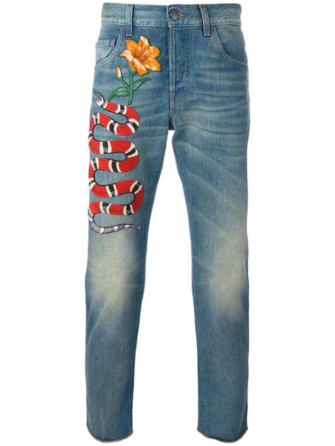 gucci mens jeans pants|cheap gucci pants for men.